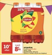 Lipton - Pêche offre à 8,9€ sur Auchan Hypermarché