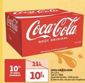 Coca Cola - Classic offre à 10,75€ sur Auchan Hypermarché