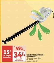 Gardenstar - Taille Haies Électrique offre à 34,99€ sur Auchan Hypermarché