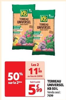 KB - Terreau Universel offre à 7,99€ sur Auchan Hypermarché