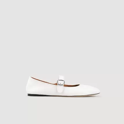 Ballerines en cuir offre à 225€ sur Sandro