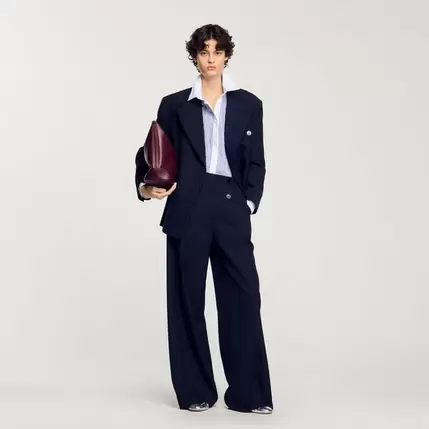 Pantalon de costume offre à 265€ sur Sandro