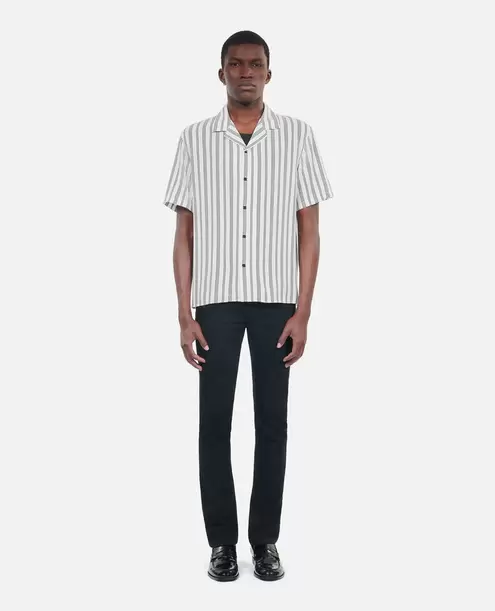 Chemise manches courtes imprimé pied de poule offre à 165€ sur The Kooples