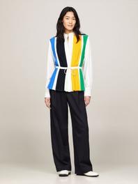 Chemise coupe standard plissée colour-block offre à 290€ sur Tommy Hilfiger