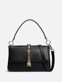 Sac bandoulière en cuir à chaîne tressée offre à 249,9€ sur Tommy Hilfiger