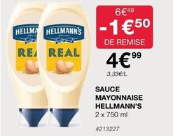Hellmann's - Sauce Mayonnaise  offre à 4,99€ sur Costco