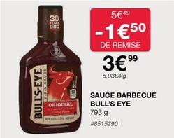 Bull's Eye - Sauce Barbecue offre à 3,99€ sur Costco