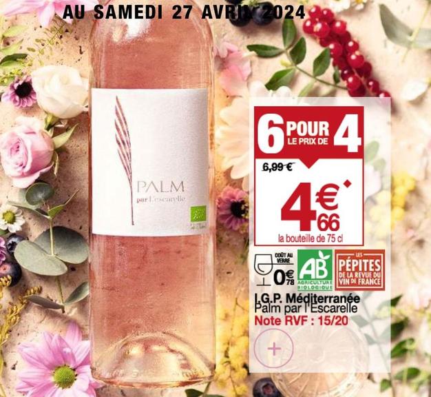 Vin offre à 4,66€ sur Promocash