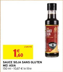 Mei Asia - Sauce Soja Sans Gluten  offre à 1,6€ sur Intermarché