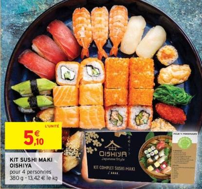 Oishiya - Kit Sushi Maki  offre à 5,1€ sur Intermarché