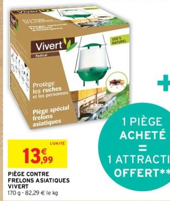 Vivert - Piège Contre Frelons Asiatiques offre à 13,99€ sur Intermarché