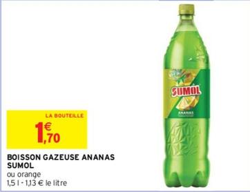 Sumol - Boisson Gazeuse Ananas offre à 1,7€ sur Intermarché