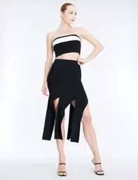 Frangella Knit Skirt offre à 248€ sur BCBG Maxazria