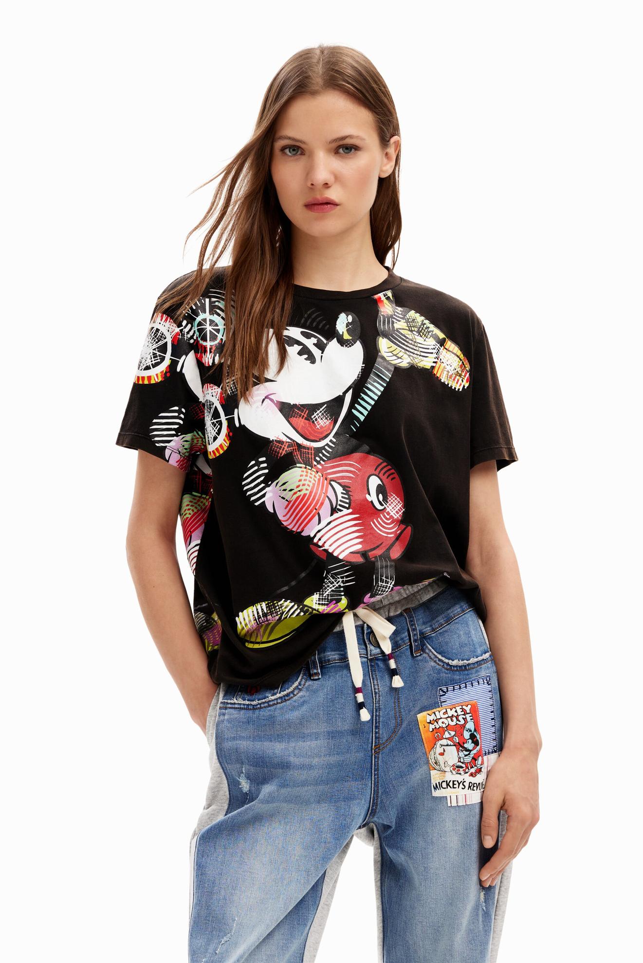 T-shirt arty Mickey Mouse offre à 34,96€ sur Desigual