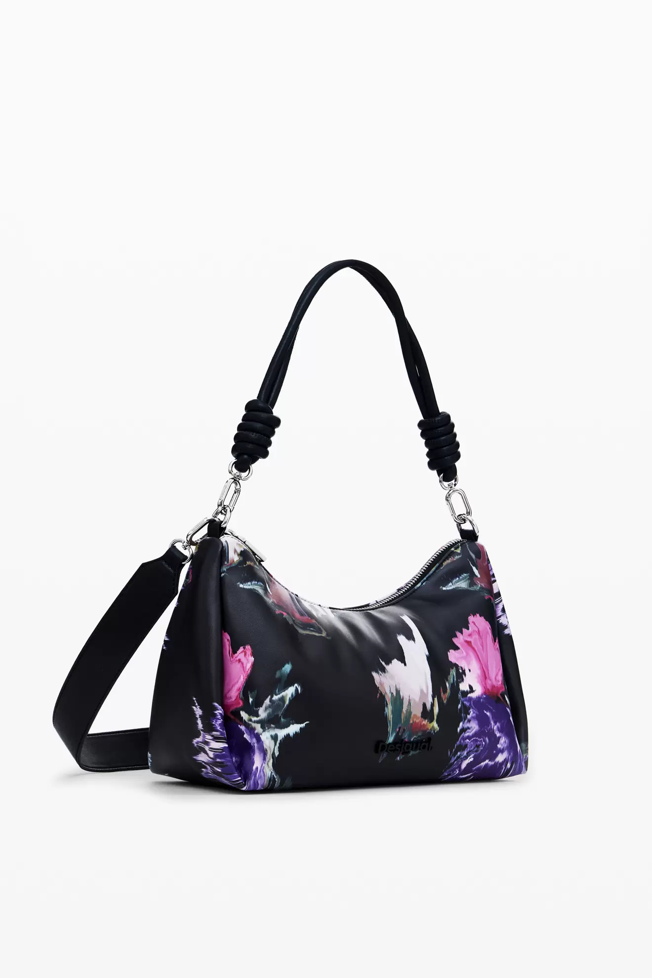 Sac à main matelassé fleurs offre à 55,96€ sur Desigual