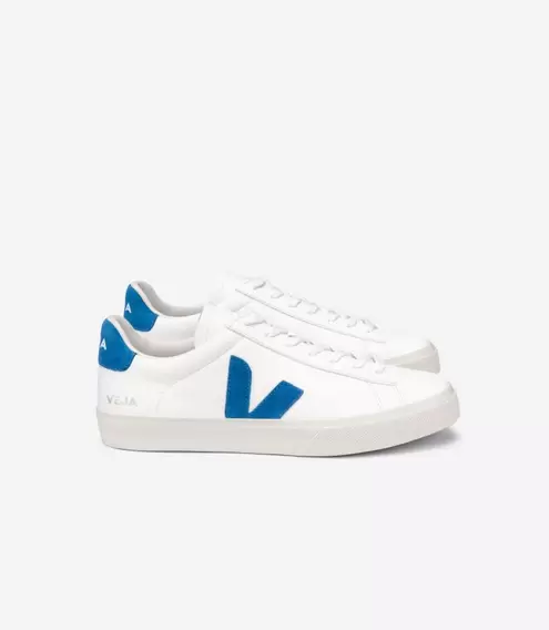 CAMPO LEATHER WHITE SWEDISH BLUE offre à 98€ sur Veja