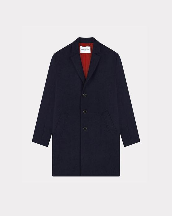 Manteau chester bleu marine offre à 212,5€ sur Chevignon