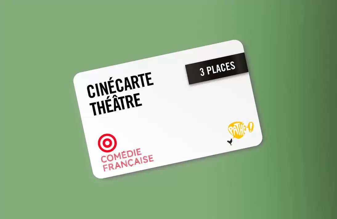 CinéCarte Théâtre 3 Places offre à 45€ sur Cinémas Gaumont Pathé