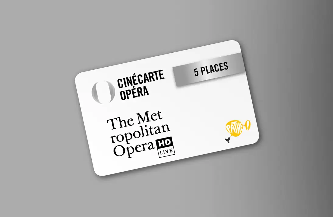 CinéCarte Opéra 4 Places offre à 112€ sur Cinémas Gaumont Pathé