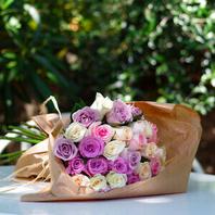 Bouquet de roses - 30 Roses Pastel offre à 31,9€ sur Florajet