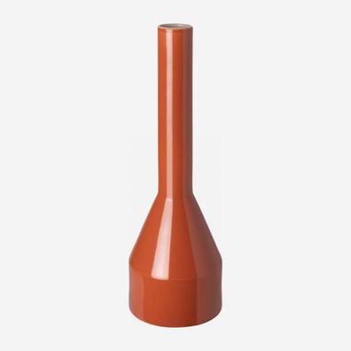 Sofia -                      Vase en grès - 10 x 30 cm - Orange - Design by Frédéric Sofia offre à 41€ sur Habitat