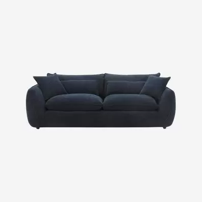 Oryel -  Canapé 3 places en tissu - Bleu nuit offre à 1320€ sur Habitat