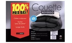 Couette REVERSO LitriNight offre à 49€ sur Litrimarché