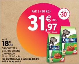 Canaillou - Croquettes Grands Chiens  offre à 18,81€ sur Intermarché Contact