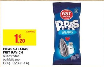 Frit Ravich - Pipas Saladas  offre à 1,2€ sur Intermarché Express