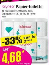 Papier toilette offre à 4,68€ sur Norma