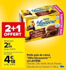 Nestlé - Petits Pots De cREME "Offre Decouverte" offre à 2,09€ sur Carrefour