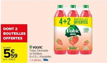 Volvic offre à 5,59€ sur Carrefour