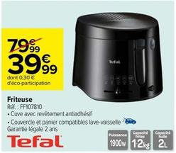Tefal - Friteuse FF107810 offre à 39,99€ sur Carrefour