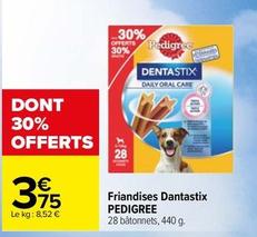 Pedigree - Friandises Dantastix offre à 3,75€ sur Carrefour