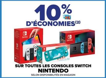 Nintendo - Sur Toutes Les Consoles Switch offre sur Carrefour
