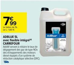 Carrefour - Adblue 5L Avec Flexible Intégré offre à 7,99€ sur Carrefour