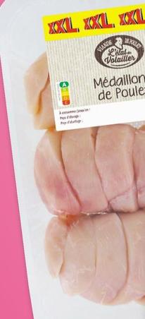 L'état Du Volailler - Médaillons De Filet De Poule offre à 8,49€ sur Lidl