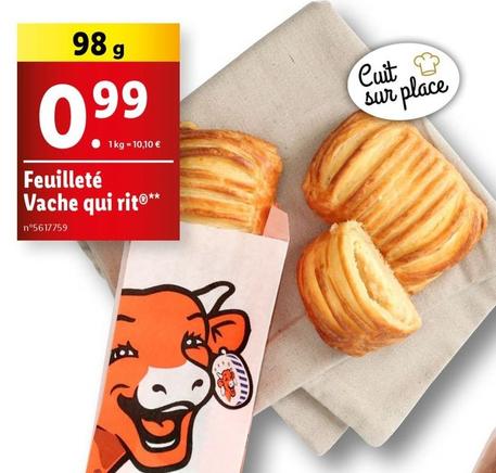 Feuilleté Vache Qui Rit offre à 0,99€ sur Lidl