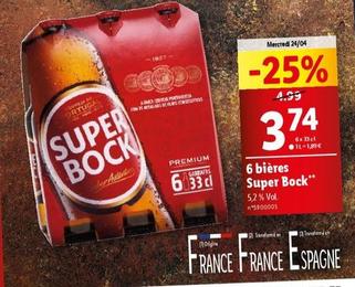 Super Bock - 6 Bieres 