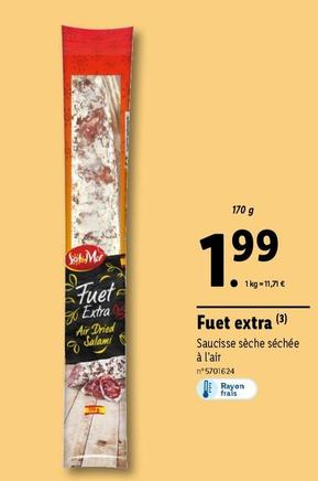 Sol & Mar - Fuet Extra offre à 1,99€ sur Lidl