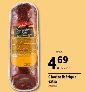 Sol & Mar - Chorizo Ibérique offre à 4,69€ sur Lidl