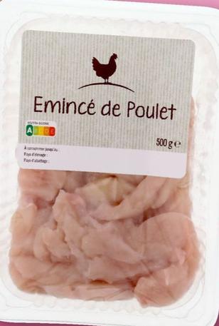 Emincé De Poulet offre à 3,99€ sur Lidl