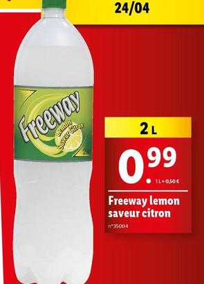 Freeway - Lemon Saveur Citron offre à 0,99€ sur Lidl