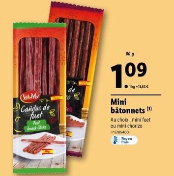 Sol & Mar - Mini Bâtonnets offre à 1,09€ sur Lidl