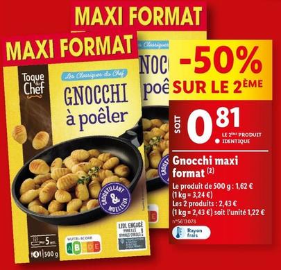 Toque Du Chef - Gnocchi Maxi Format
