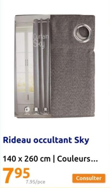 Rideau Occultant Sky offre à 7,95€ sur Action