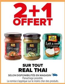 Real Thai - Sur Tout  offre sur Carrefour Contact