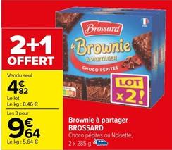 Brossard - Brownie A Patager  offre à 4,82€ sur Carrefour Contact