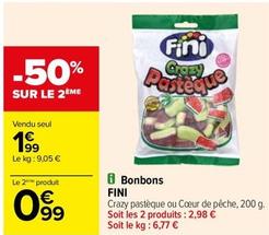 Fini - Bonbons  offre à 1,99€ sur Carrefour Contact