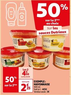 Mayonnaise offre à 2,25€ sur Auchan Hypermarché